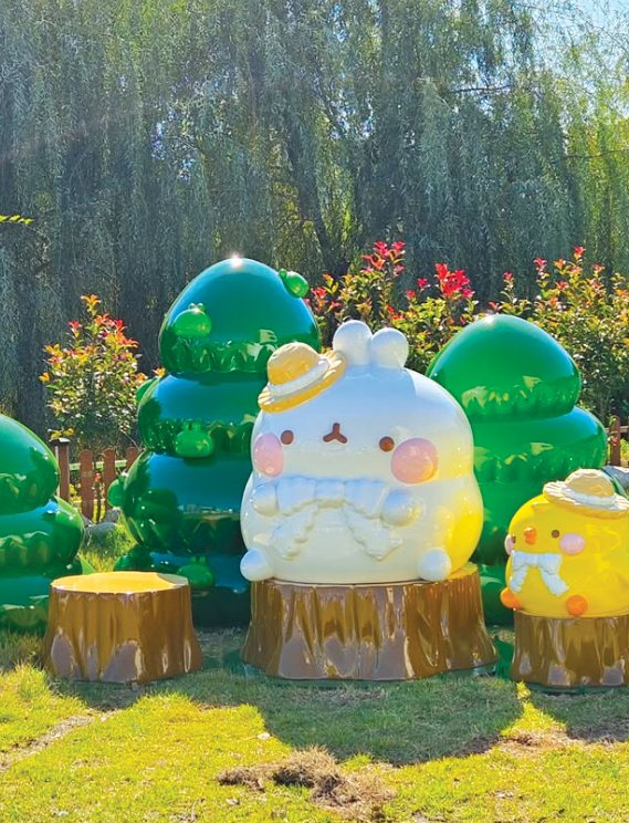 순천시, 행복토끼 <몰랑>이 순천에 ...